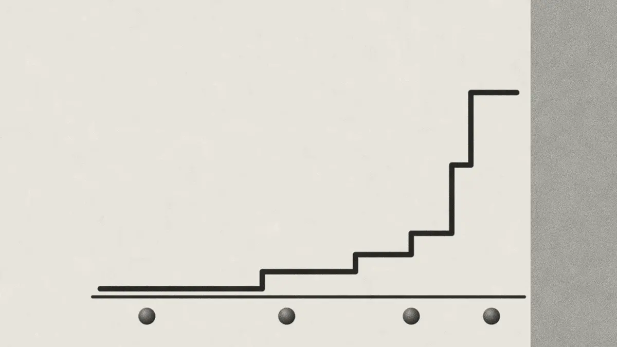 Chart of Anthropic's stated run-rate revenue rising from about $1 billion in early 2025 to over $47 billion in May 2026, with funding rounds marked