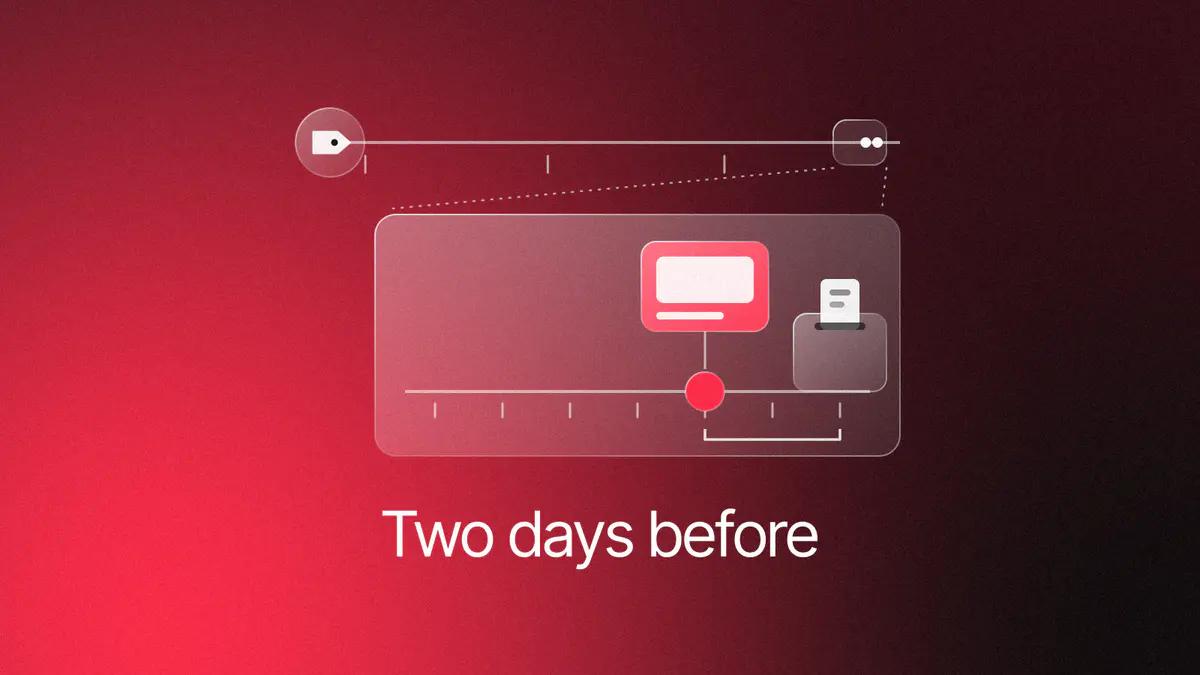 A dated line from Israel's July 26 AI label rules to October 27, its last week magnified: a lit image tile on October 25, a ballot box two days later